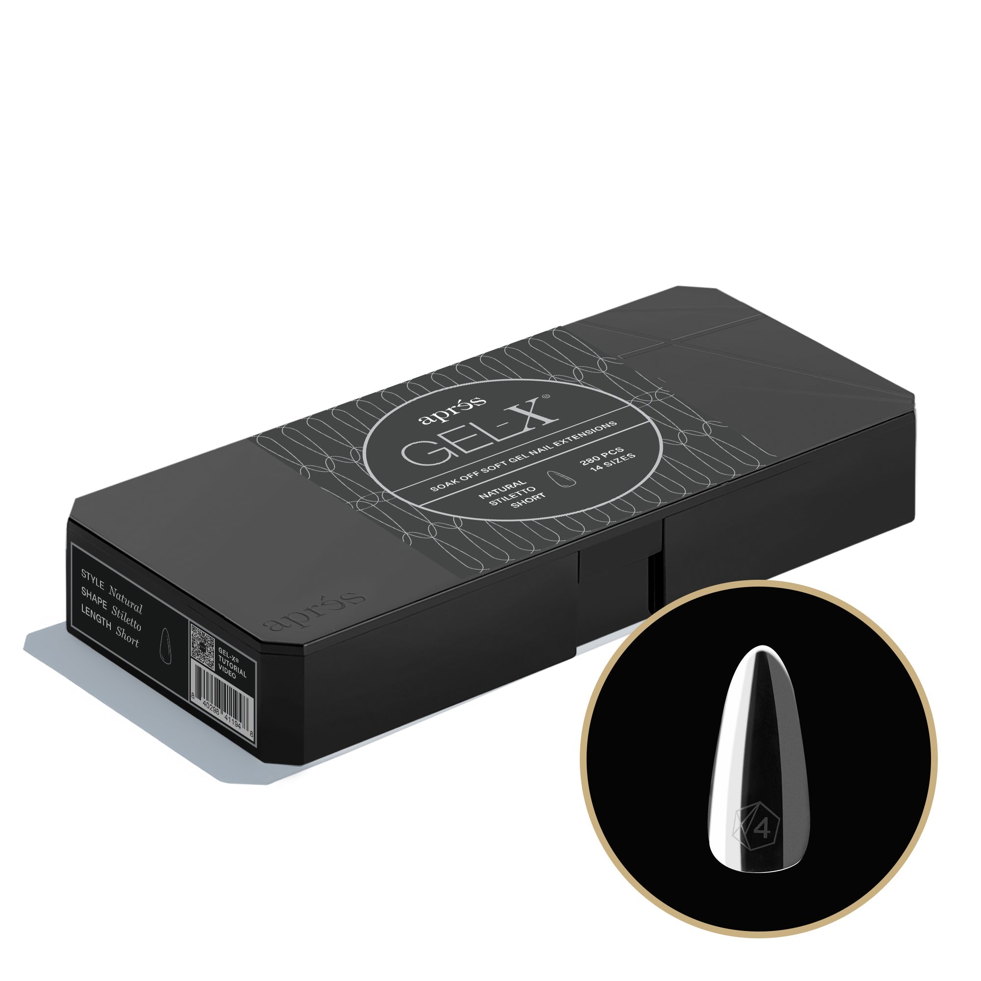 Gel-X® ナチュラル スティレット ショート (280pcs) – Aprés Nail - Japan