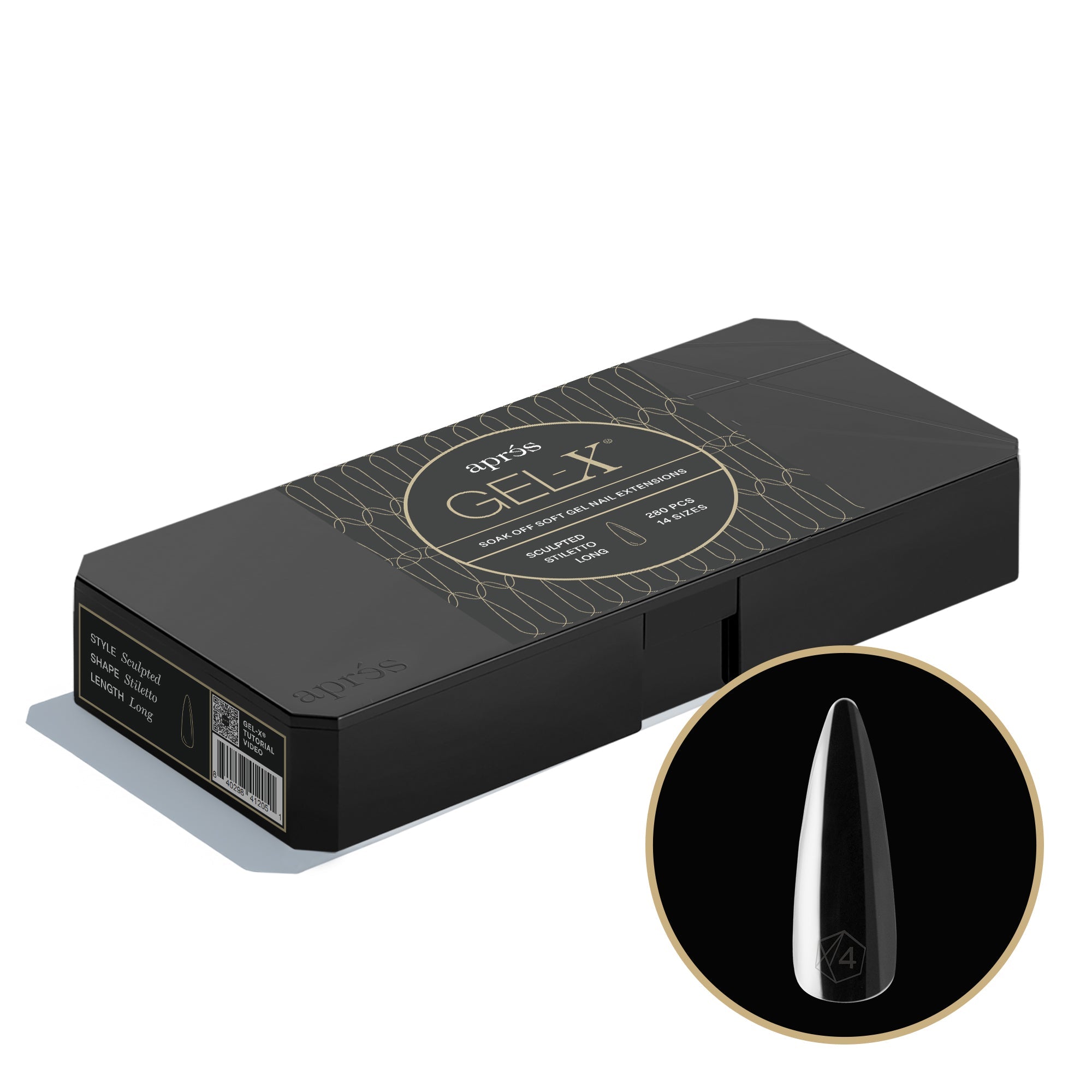 Gel-X® スカルプテッド スティレット ロング (280pcs) – Aprés Nail