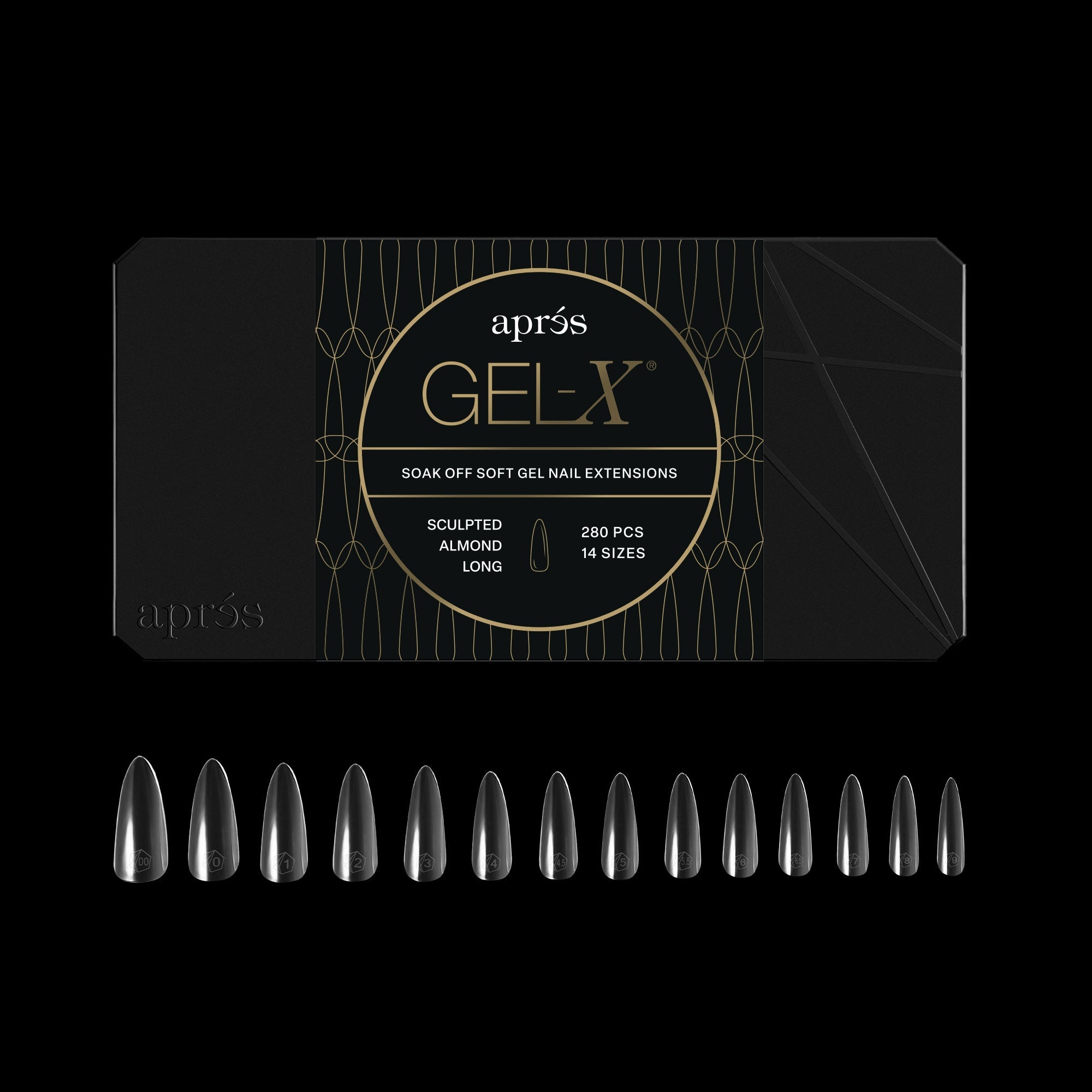 Gel-X® スカルプテッド アーモンド ロング (280pcs) – Aprés Nail - Japan