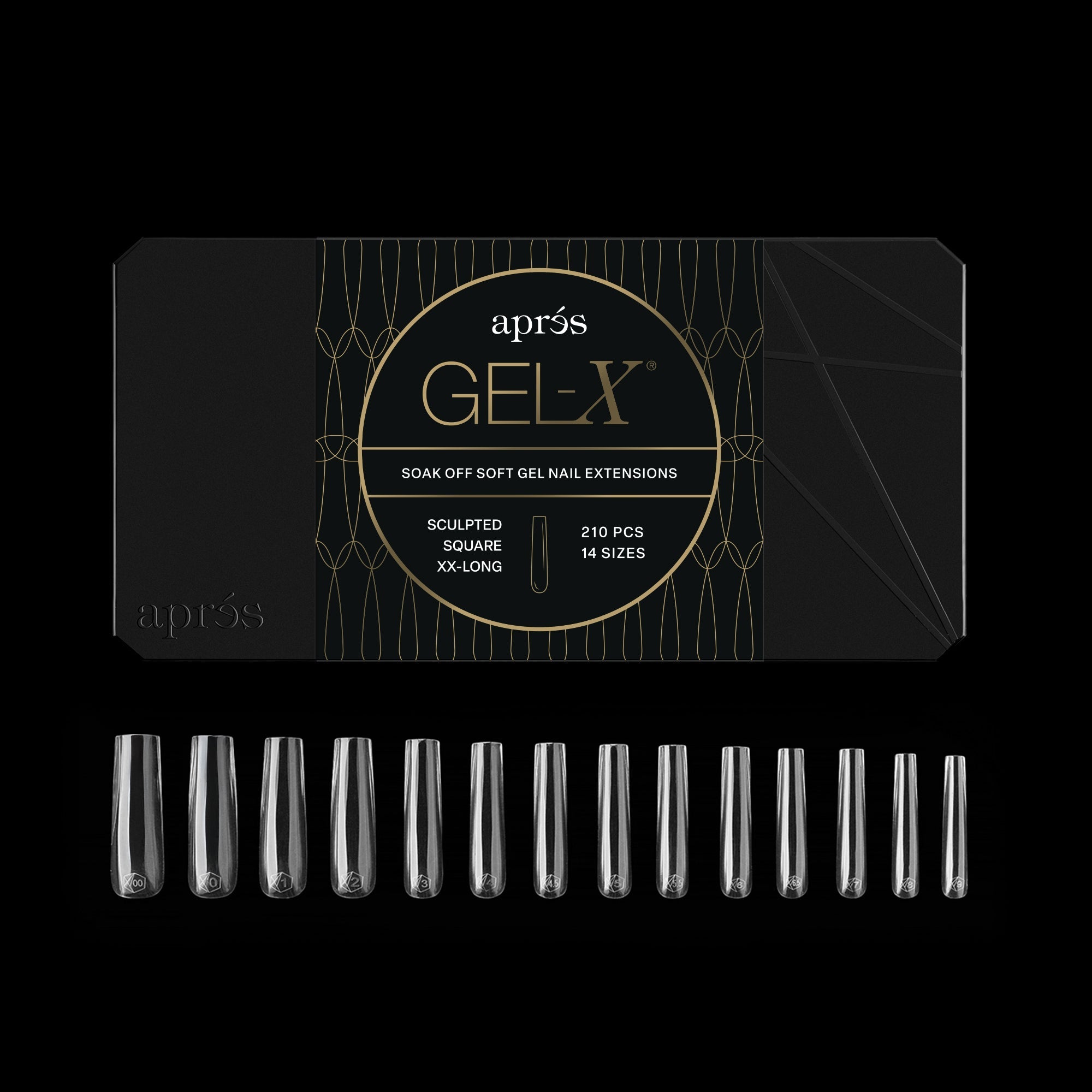 Gel-X® スカルプテッド スクエア XXL (210pcs) – Aprés Nail - Japan