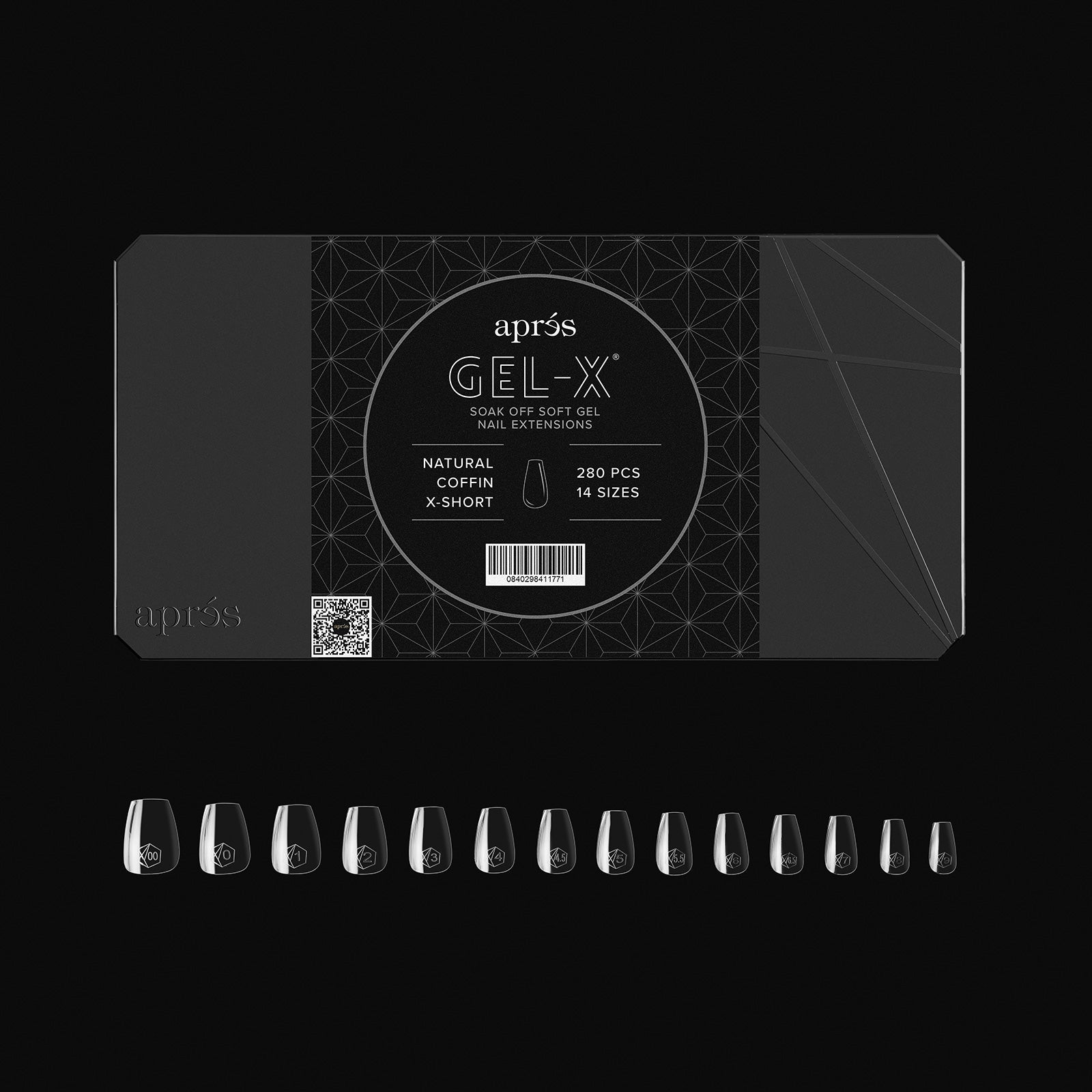 Gel-X® ナチュラル コフィン XS (280pcs) – Aprés Nail - Japan