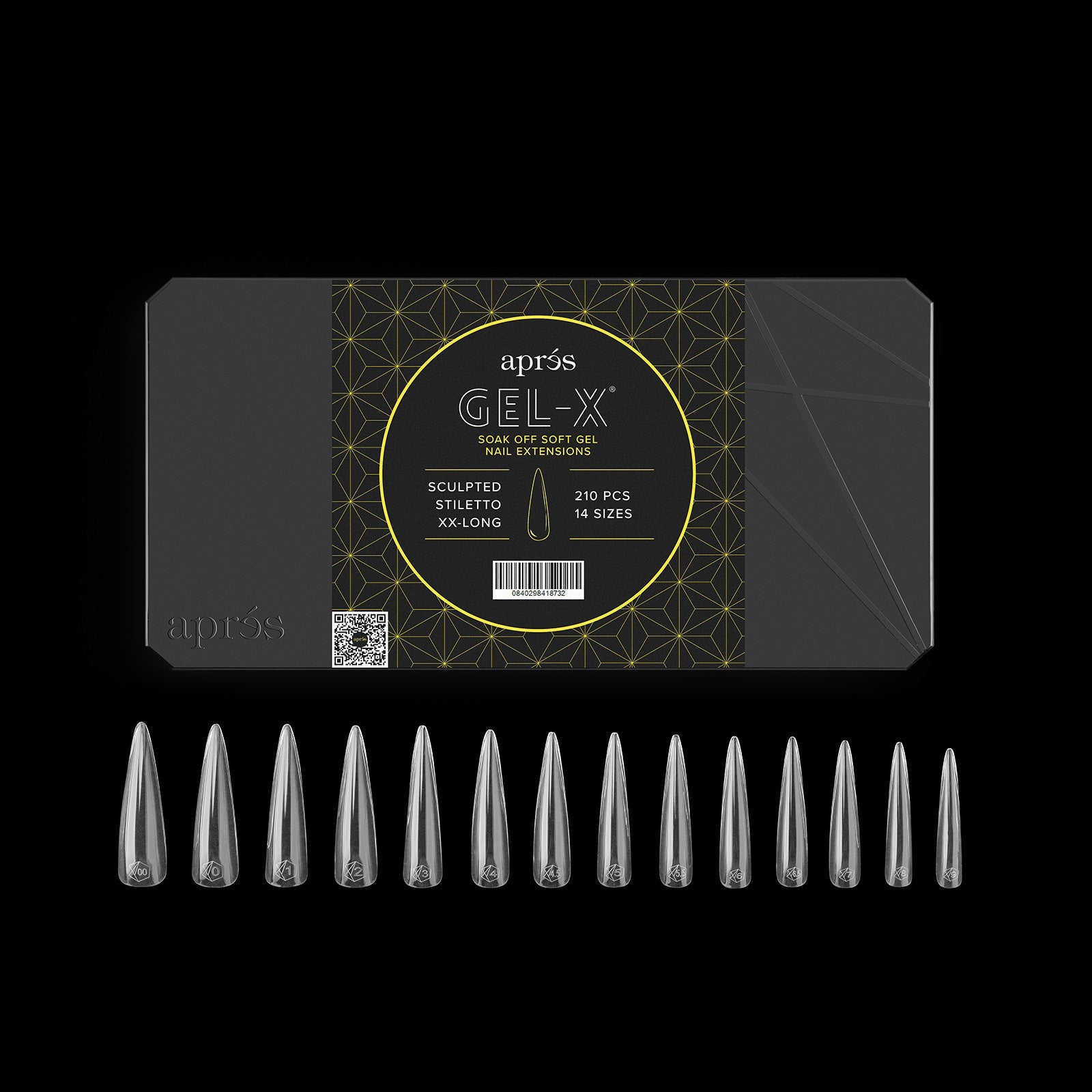 Gel-X® スカルプテッド スティレット XXL (210pcs) – Aprés Nail