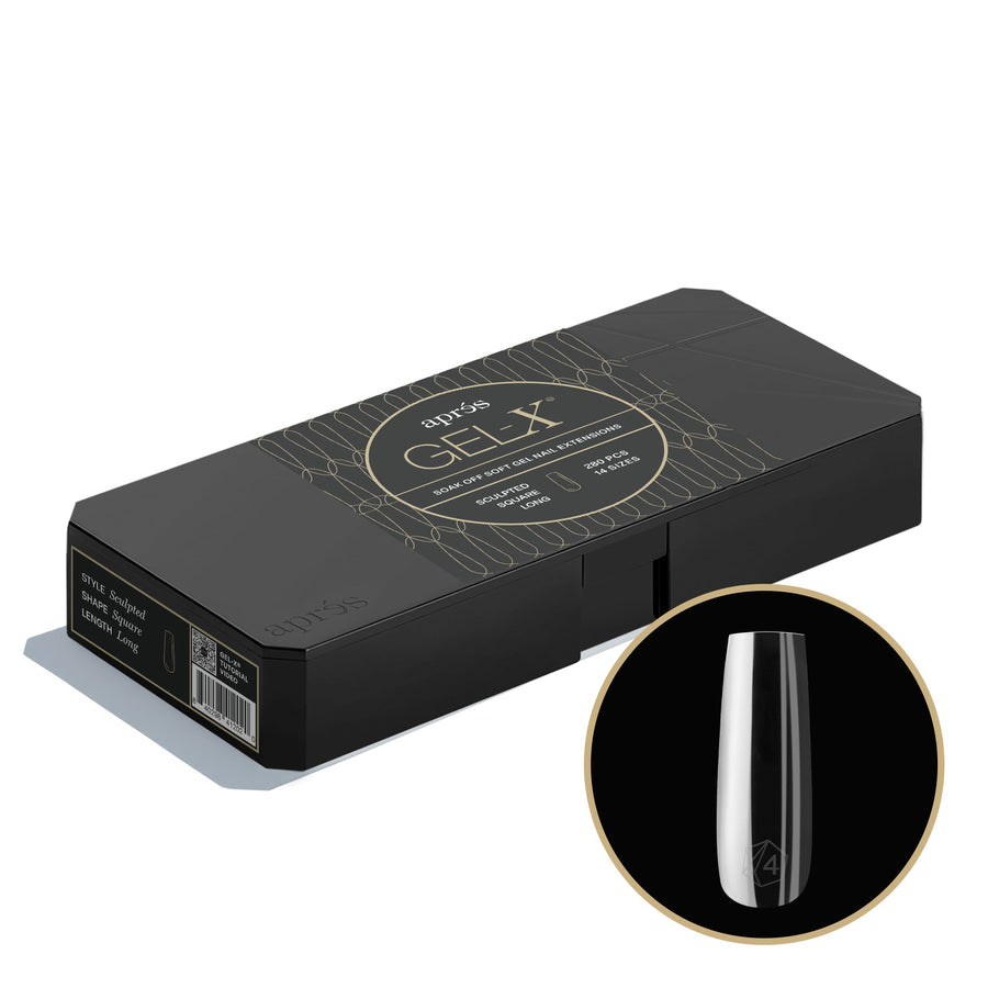 Gel-X® スカルプテッド スクエア ロング (280pcs) – Aprés Nail - Japan