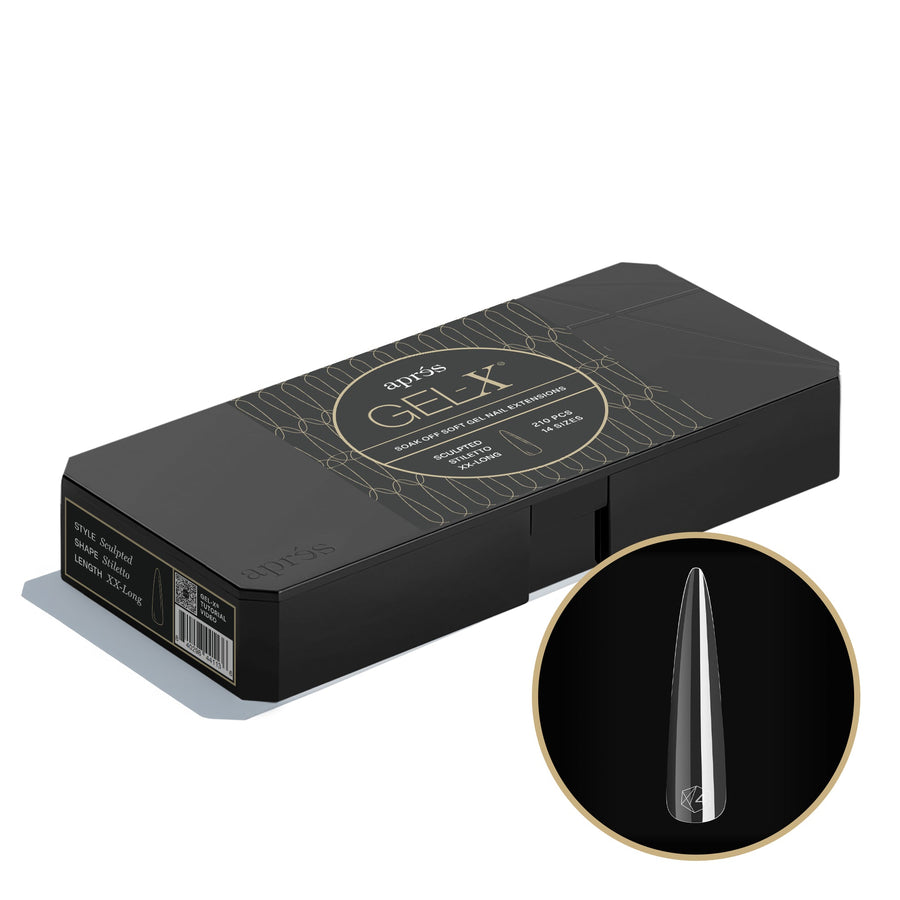 Gel-X® スカルプテッド スティレット XXL (210pcs) – Aprés Nail - Japan