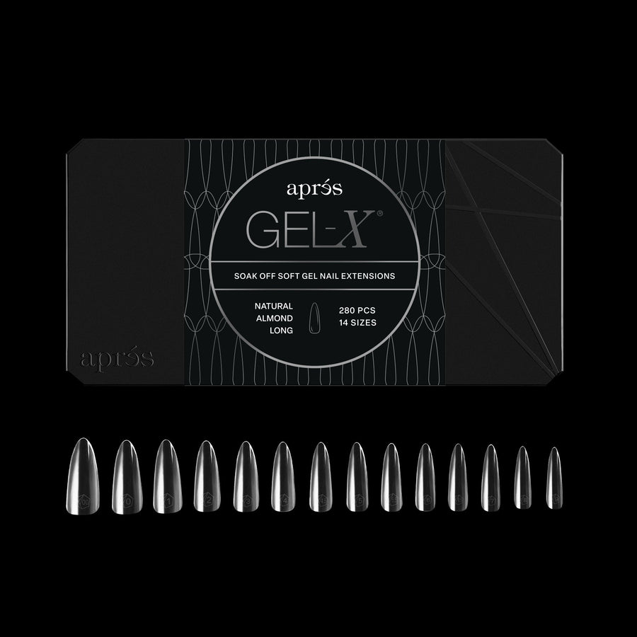 Gel-X® ナチュラル アーモンド ロング (280pcs) – Aprés Nail - Japan
