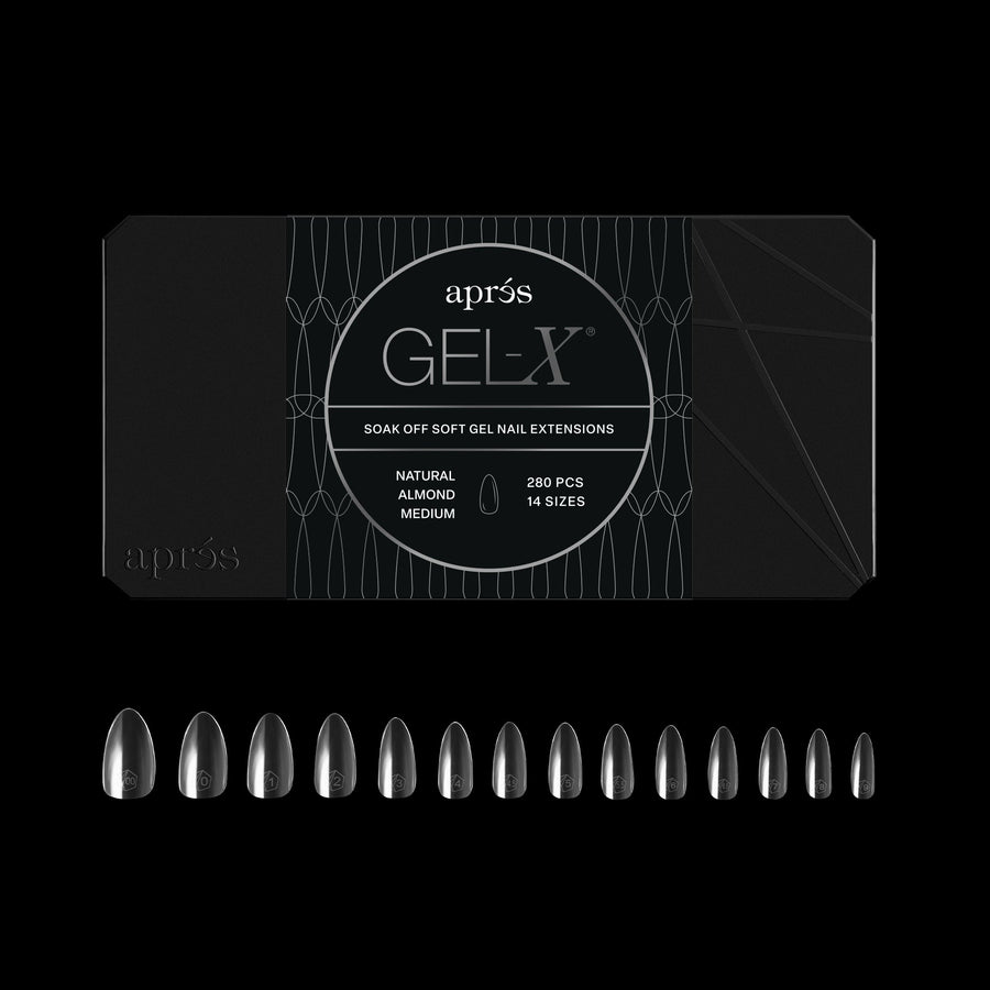 Gel-X® ナチュラル アーモンド ミディアム (280pcs) – Aprés Nail - Japan Gel-X® ナチュラル アーモンド ミディアム (280pcs) – Aprés Nail - Japan