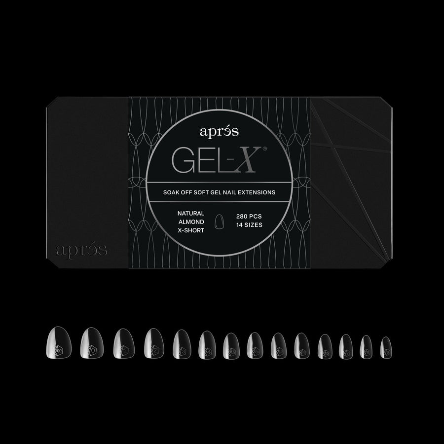 Gel-X® ナチュラル アーモンド XS (280pcs) – Aprés Nail - Japan