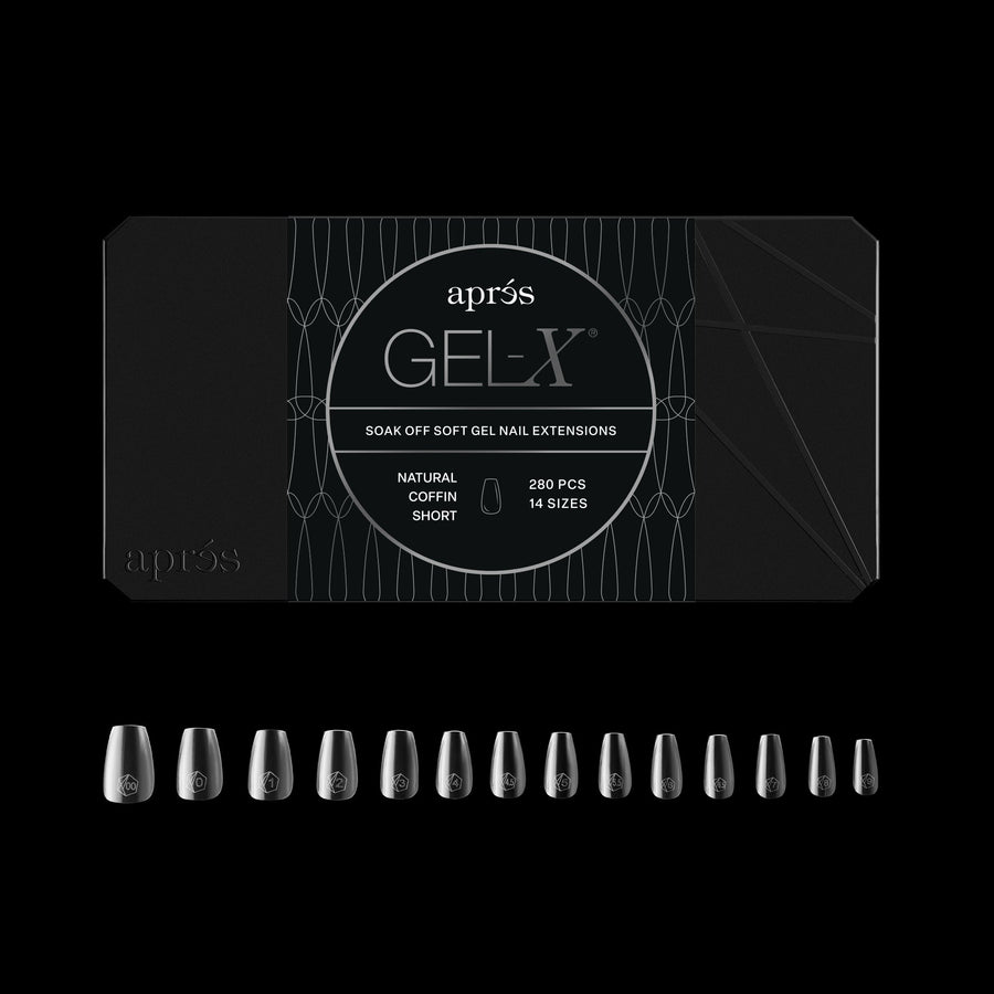 Gel-X® ナチュラル コフィン ショート (280pcs) – Aprés Nail - Japan
