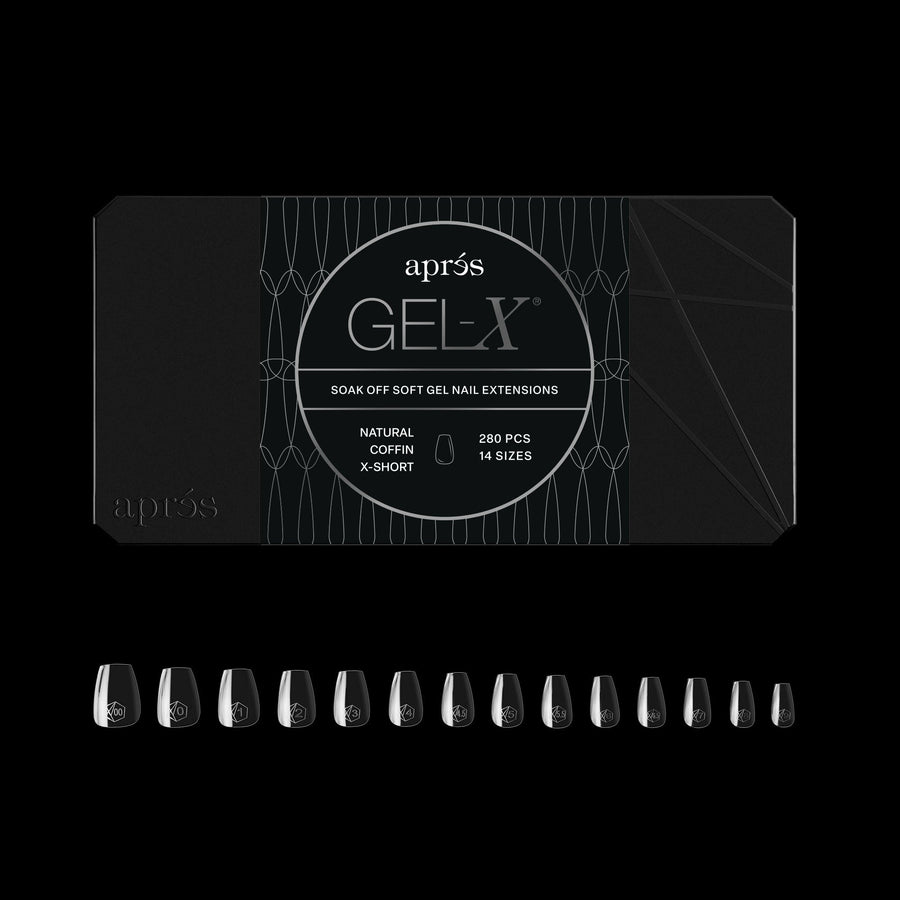 Gel-X® ナチュラル コフィン XS (280pcs) – Aprés Nail - Japan