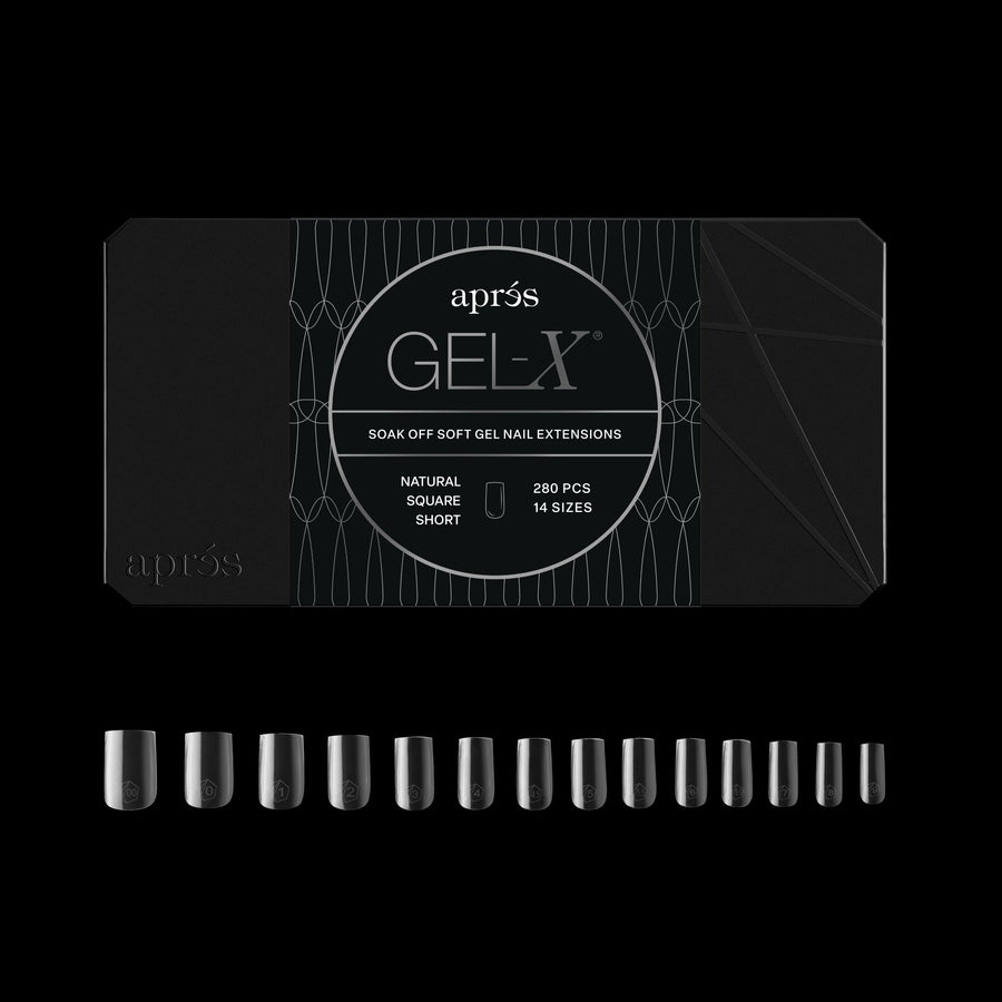 Gel-X® ナチュラル スクエア ショート (280pcs) – Aprés Nail - Japan