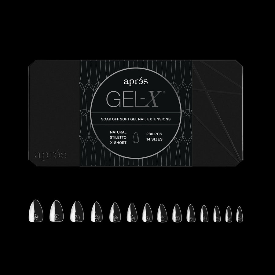 Gel-X® ナチュラル スティレット XS (280pcs) – Aprés Nail - Japan