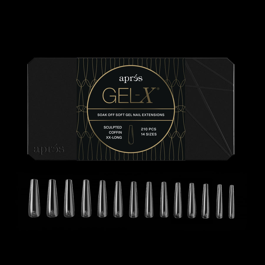 Gel-X® スカルプテッド コフィン XXL (210pcs) – Aprés Nail - Japan