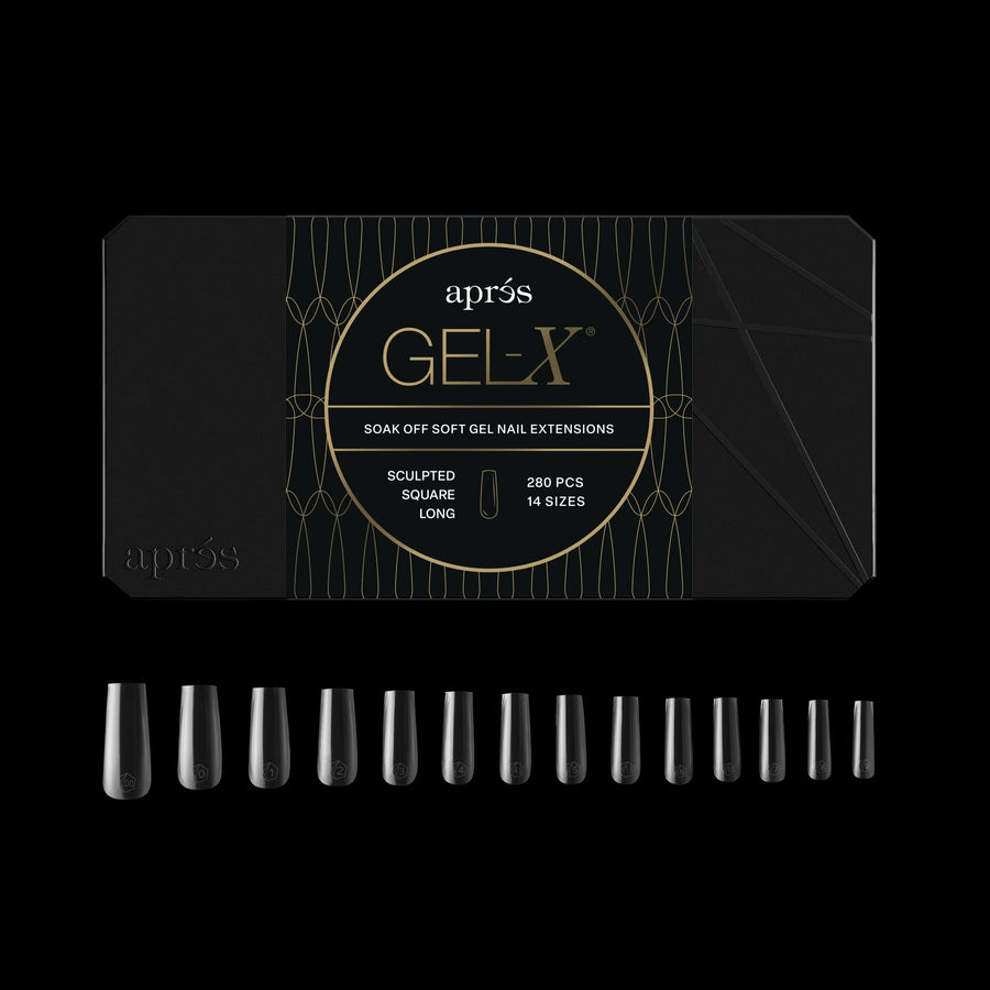 Gel-X® スカルプテッド スクエア ロング (280pcs) – Aprés Nail - Japan