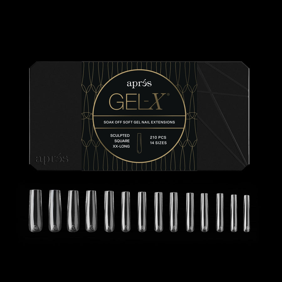 Gel-X® スカルプテッド スクエア XXL (210pcs) – Aprés Nail - Japan