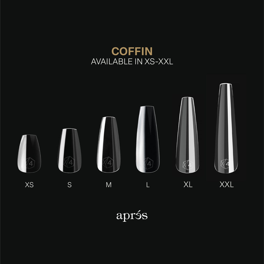 Gel-X® ナチュラル コフィン ショート (280pcs) – Aprés Nail - Japan